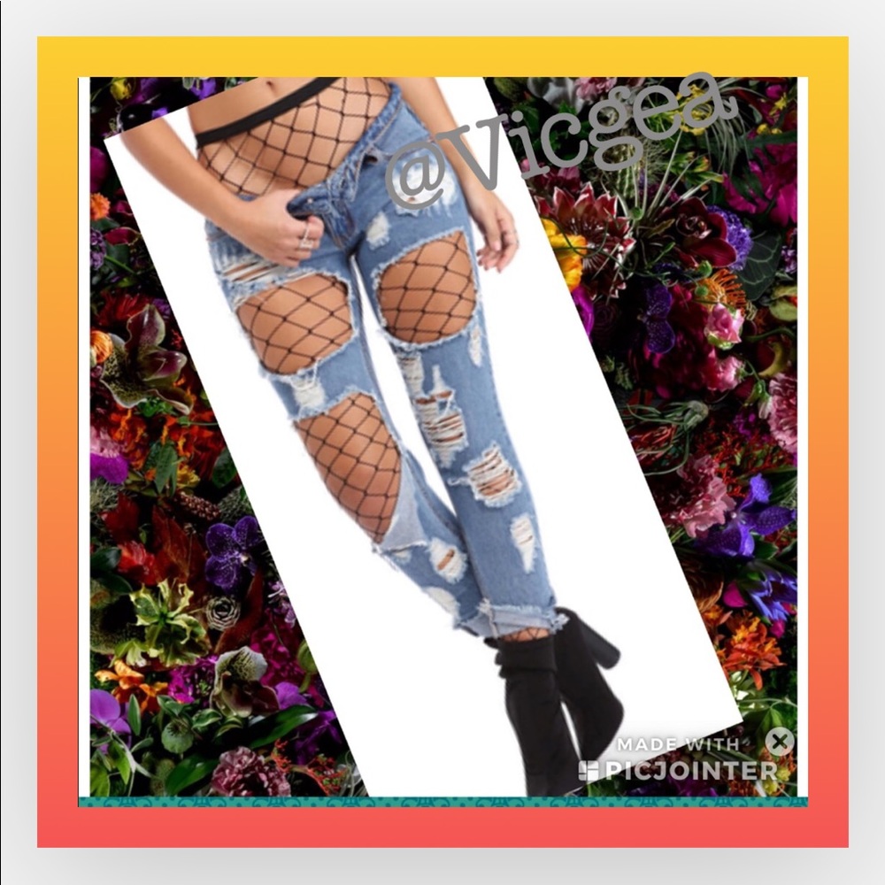 3/$20🌹Fishnets/Pantyhose. Select number/Letter. Feel free to ask questions - Picture 6 of 7